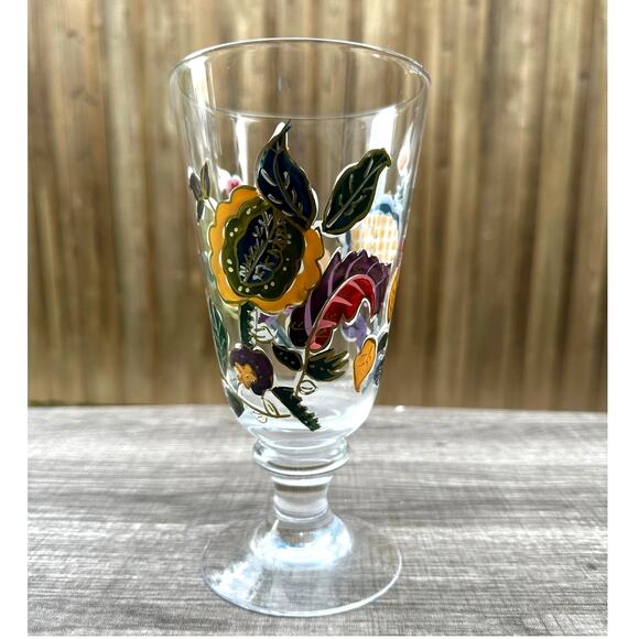 Noble Excellence Napa Valley Collection Hand Painted 22 oz Water/Ice Tea Goblet - Picture 3 of 5